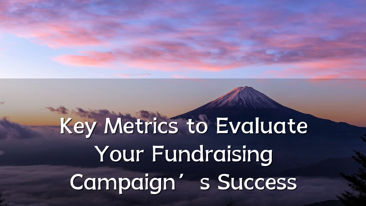 Key Metrics to Evaluate Your Fundraising Campaign’s Success