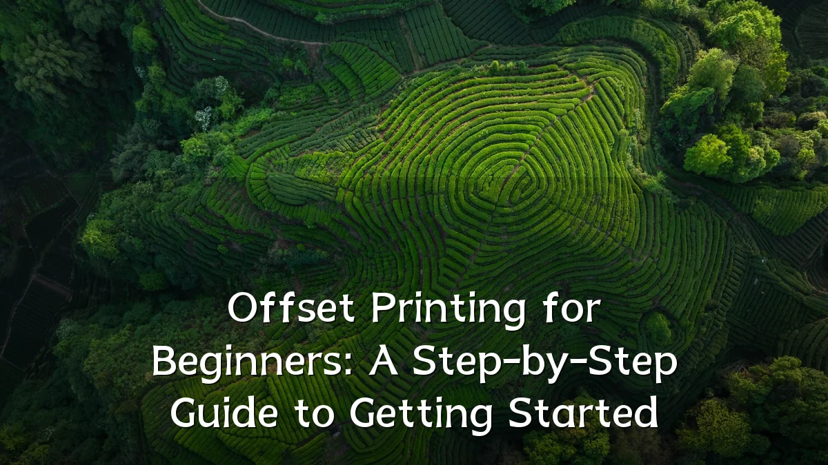 Offset Printing for Beginners: A Step-by-Step Guide to Getting Started