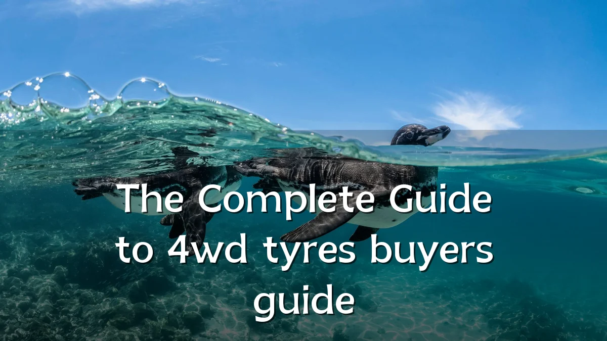 The Complete Guide to 4wd tyres buyers guide