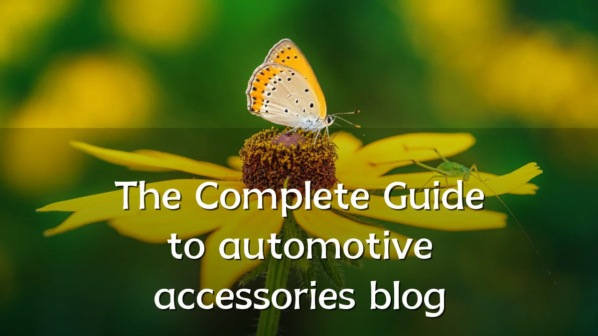 The Complete Guide to automotive accessories blog