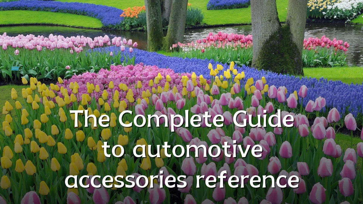 The Complete Guide to automotive accessories reference