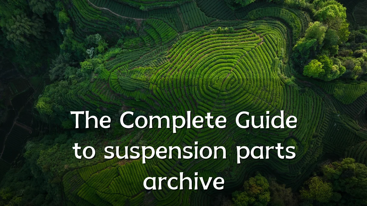 The Complete Guide to suspension parts archive