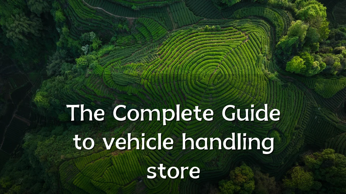 The Complete Guide to vehicle handling store
