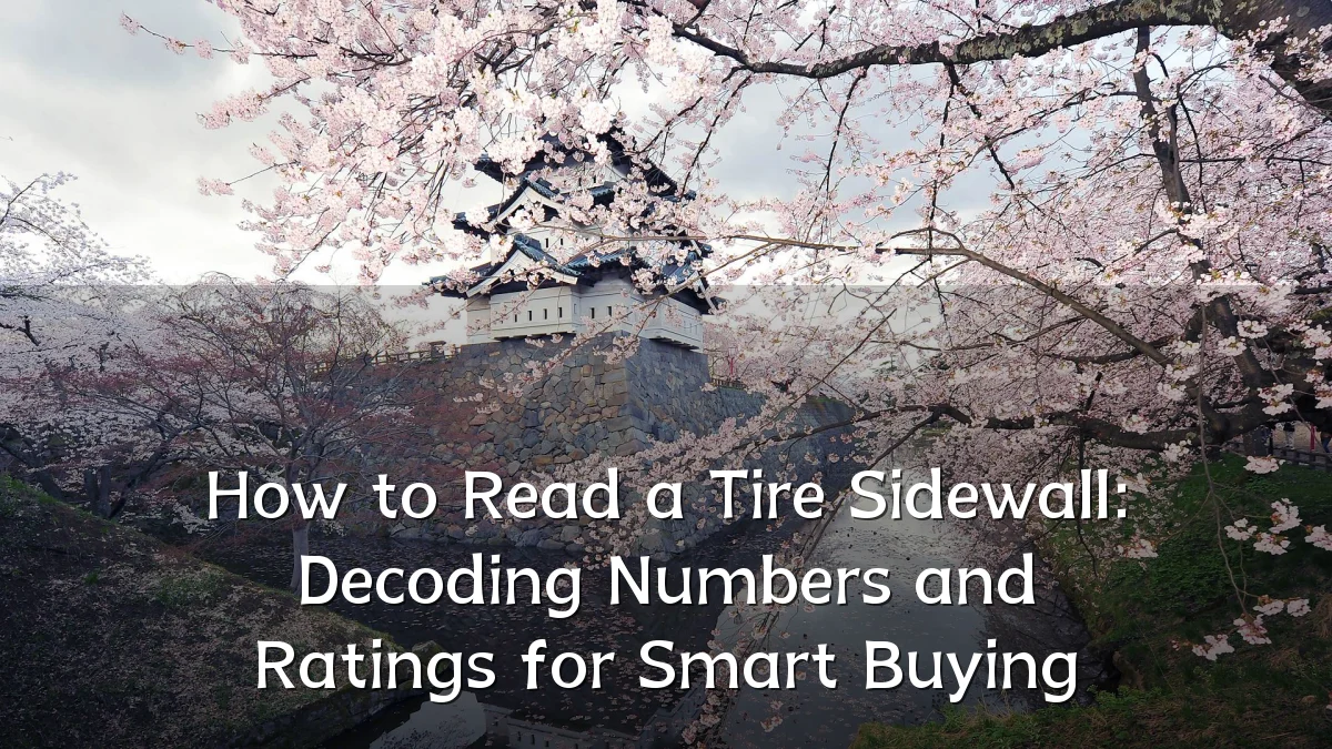 How to Read a Tire Sidewall: Decoding Numbers and Ratings for Smart Buying