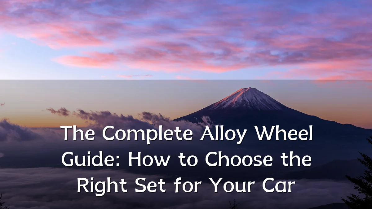 The Complete Alloy Wheel Guide: How to Choose the Right Set for Your Car