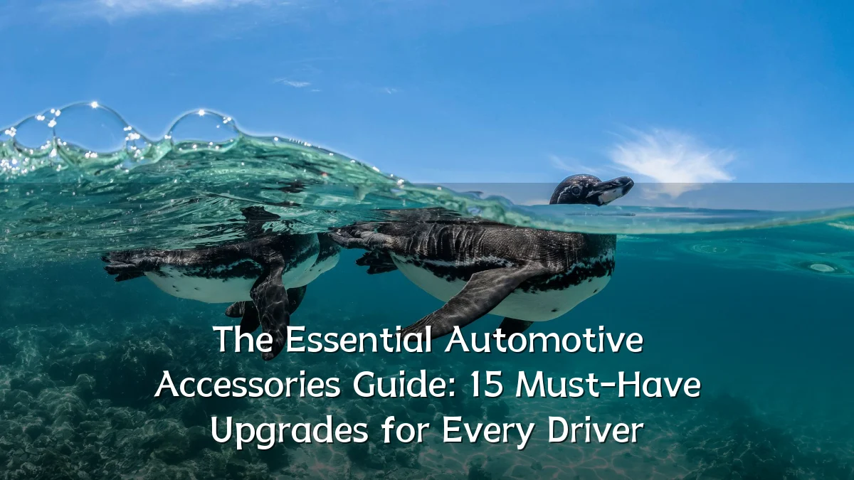 The Essential Automotive Accessories Guide: 15 Must-Have Upgrades for Every Driver