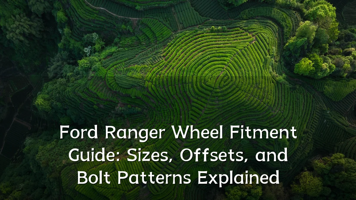Ford Ranger Wheel Fitment Guide: Sizes, Offsets, and Bolt Patterns Explained