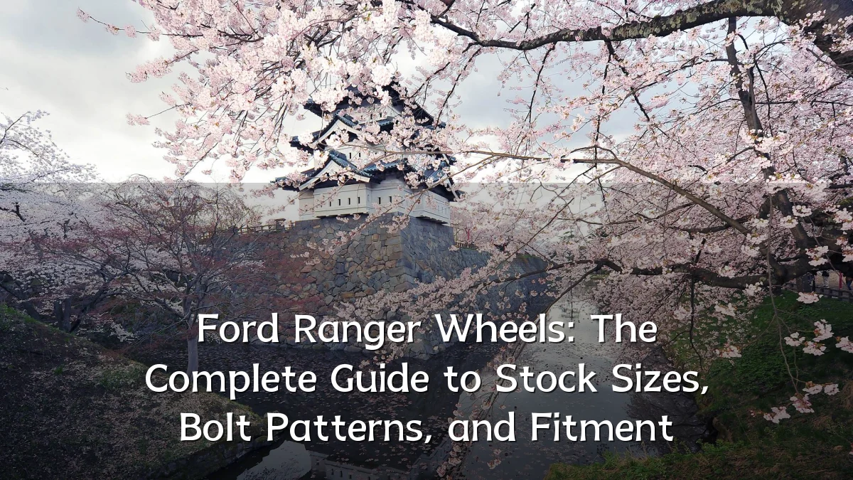 Ford Ranger Wheels: The Complete Guide to Stock Sizes, Bolt Patterns, and Fitment