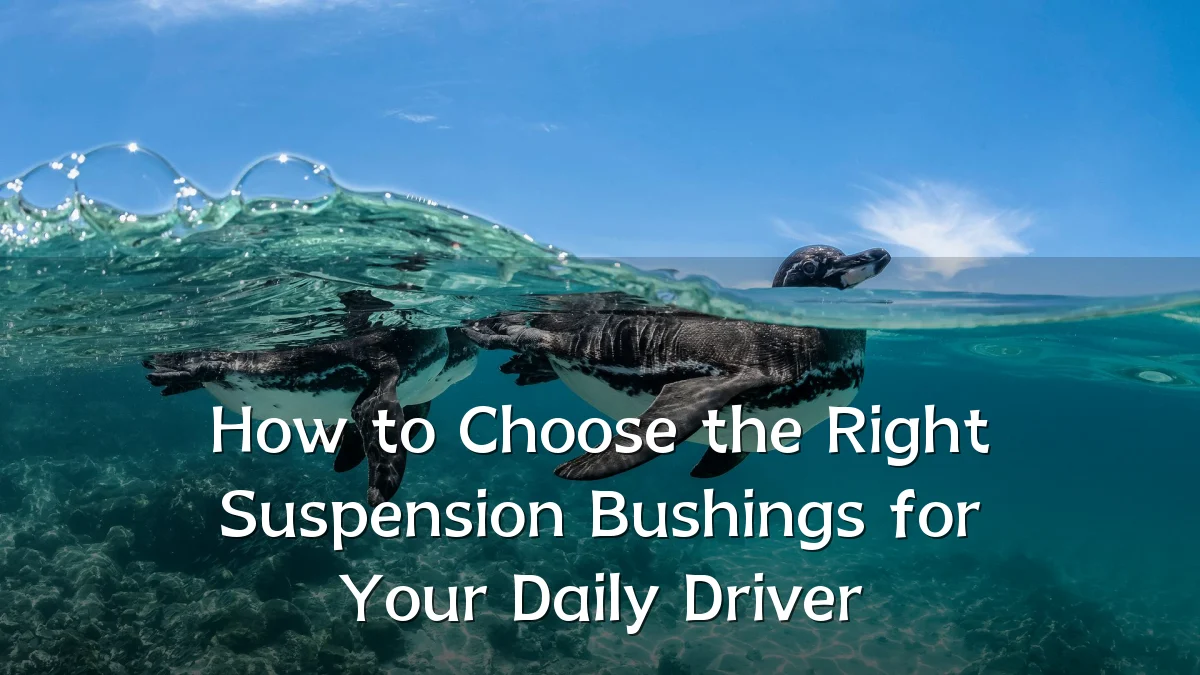 How to Choose the Right Suspension Bushings for Your Daily Driver
