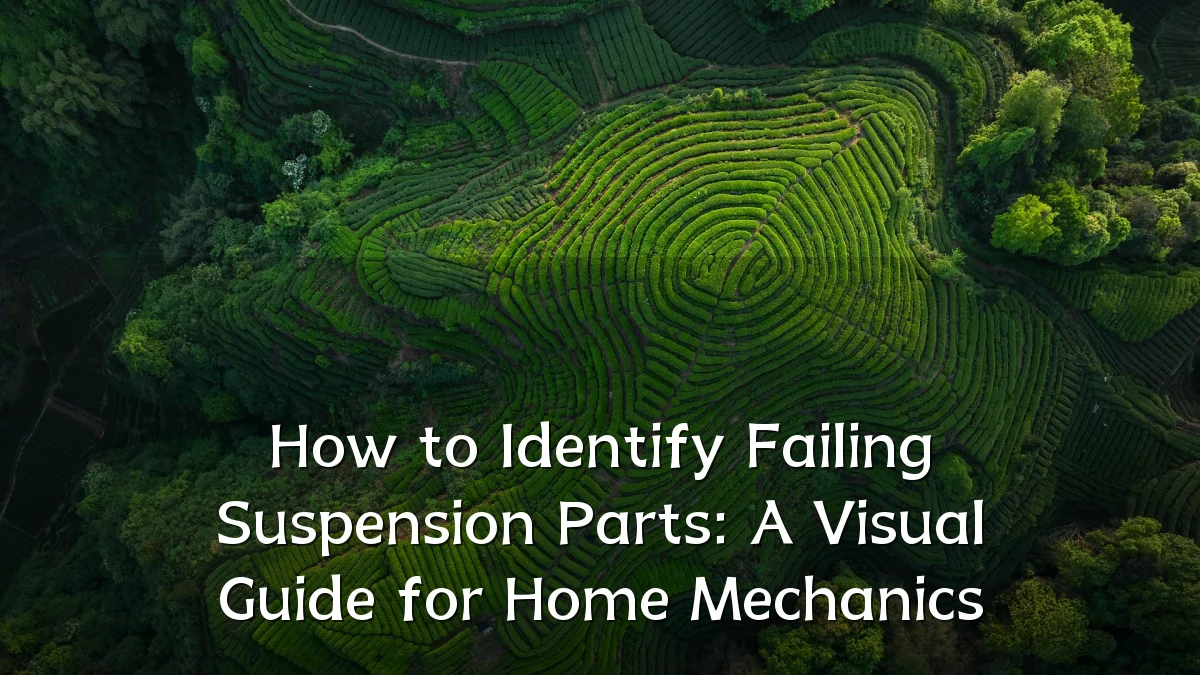 How to Identify Failing Suspension Parts: A Visual Guide for Home Mechanics