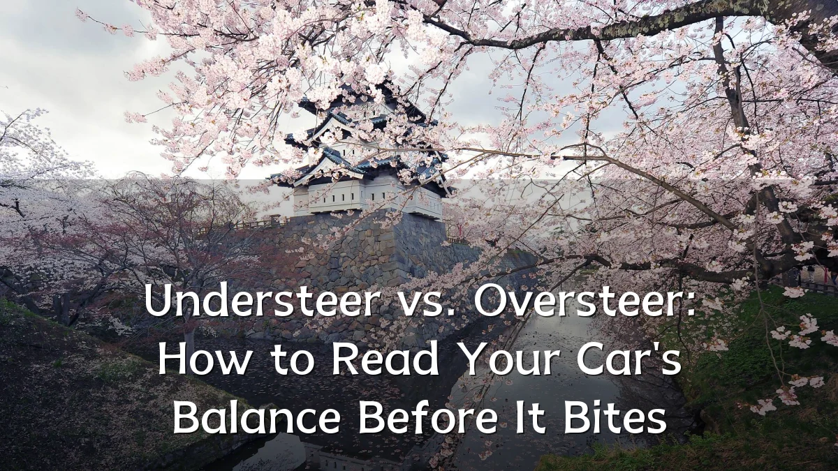 Understeer vs. Oversteer: How to Read Your Car's Balance Before It Bites
